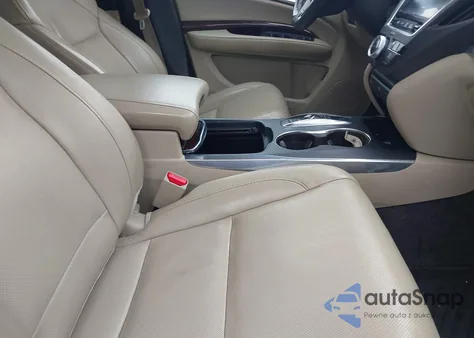 2016 Acura Mdx Advance Entertainment Packages/Advance Package z USA, uszkodzony, nr VIN 5FRYD4H93GB047163